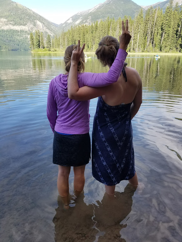 kim and lindsay summer 17